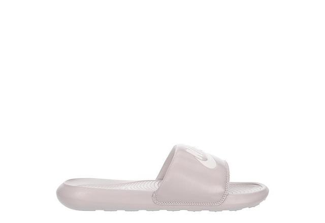 Nike Womens Victori One Slide Sandals from Finish Line - Platinum Violet Product Image
