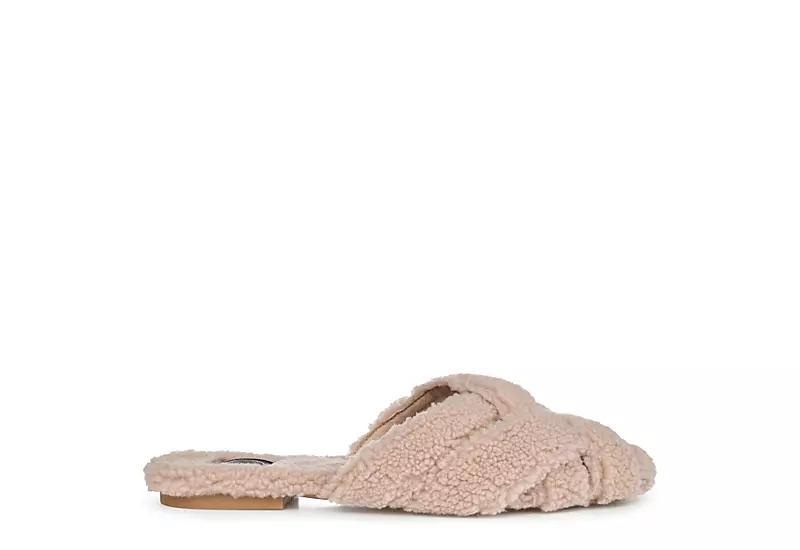 Journee Collection Faux Fur Sereena Slipper Women's Shoes Product Image