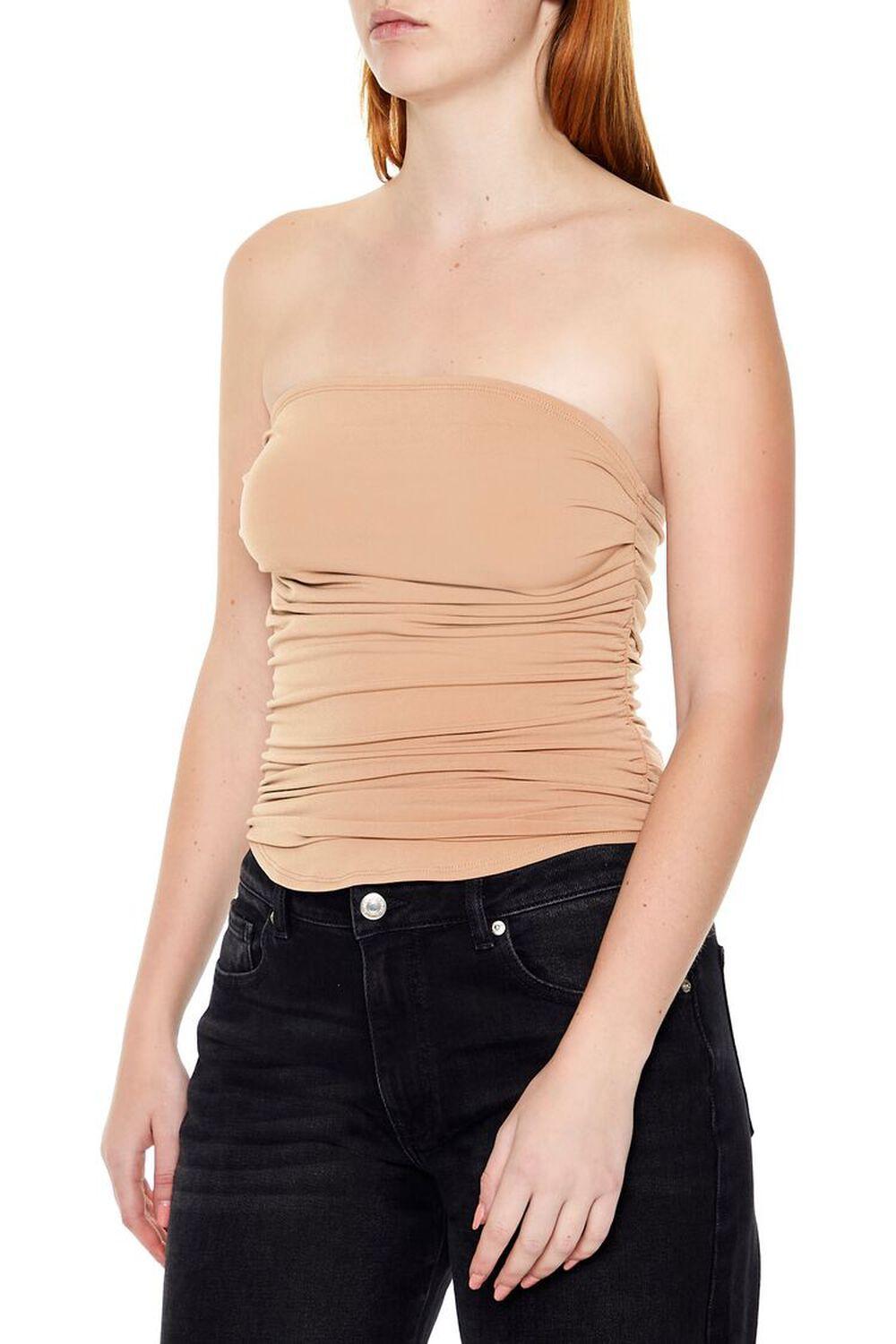 Ruched Tube Top | Forever 21 Product Image