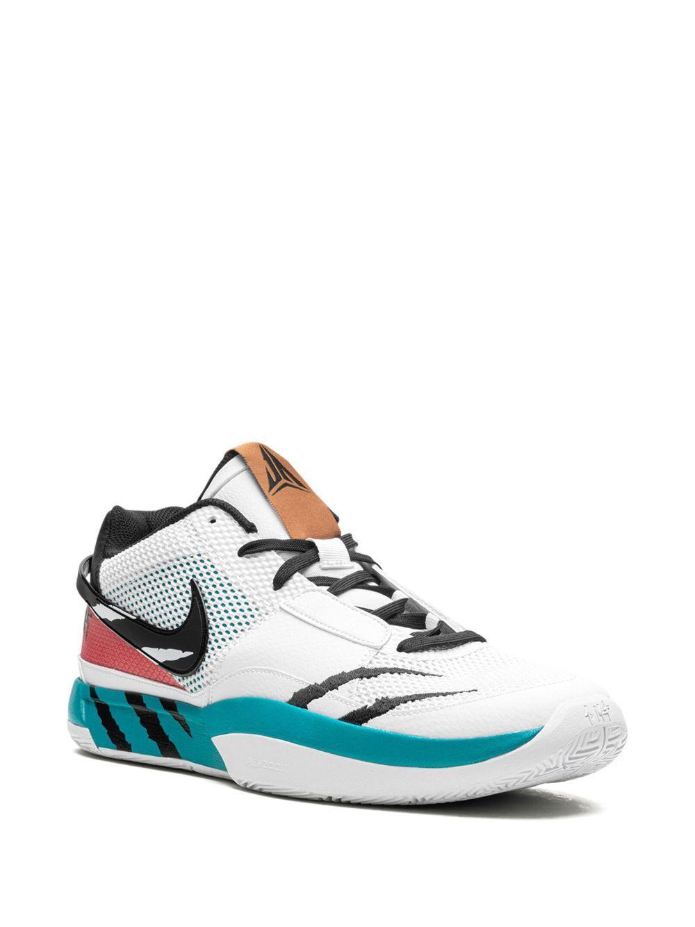 NIKE Ja 1 Basketball Shoes In White/black/green Product Image