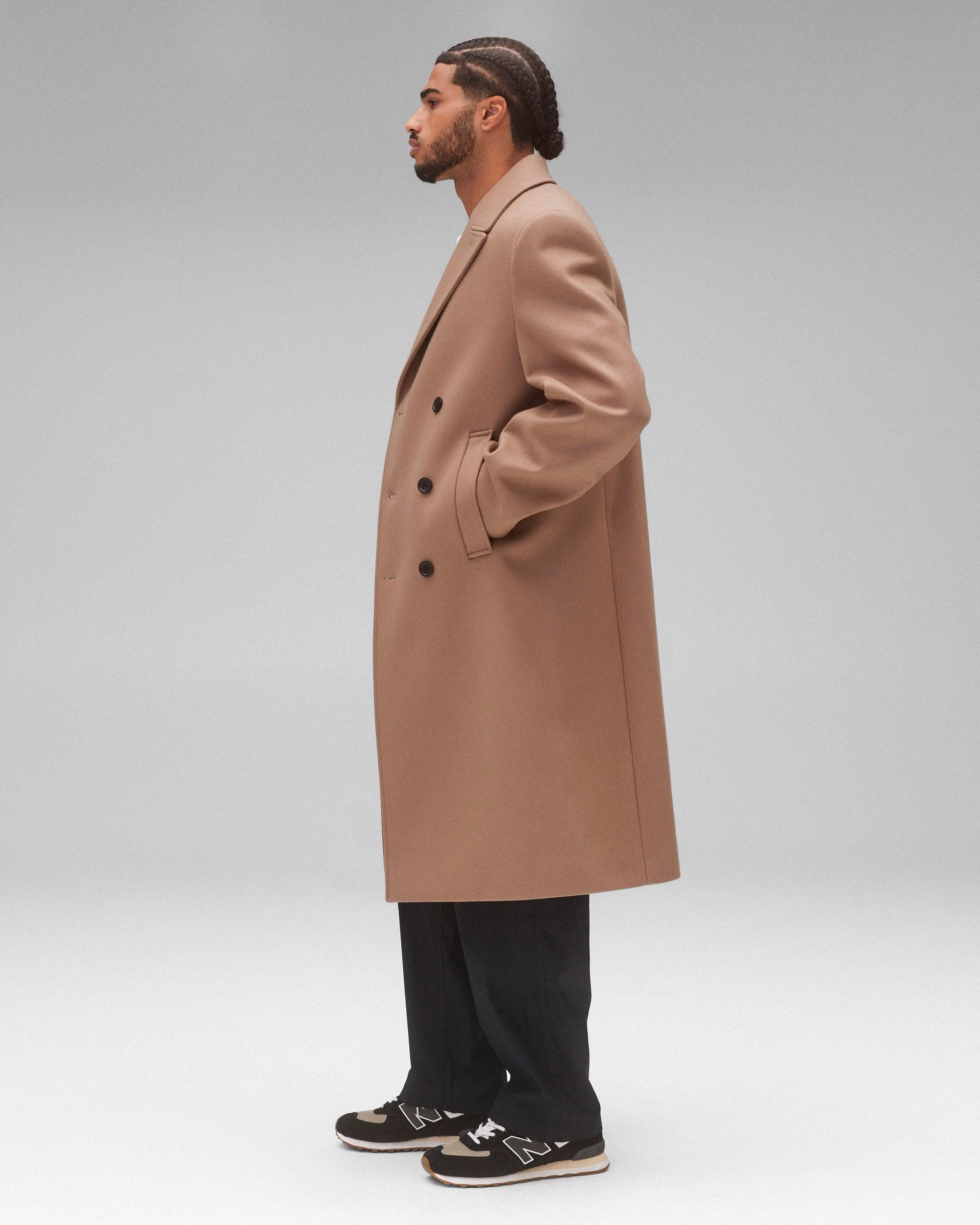 Wool Cashmere Polo Coat Male Product Image