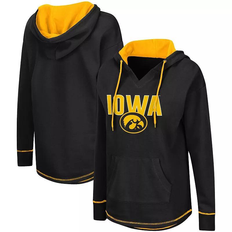 Womens Colosseum Iowa Hawkeyes Tunic Pullover Hoodie product image