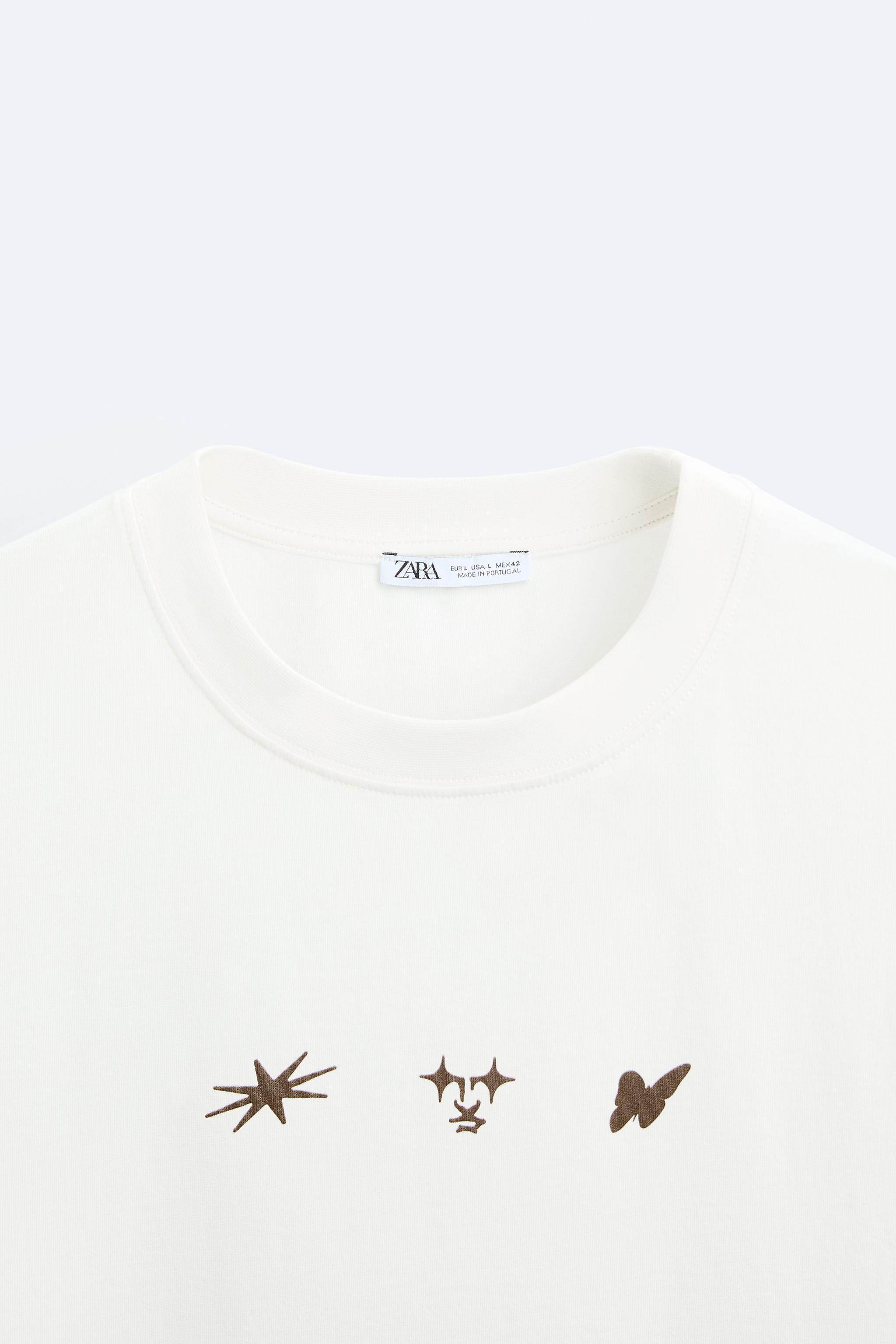 TEXT PRINT T-SHIRT Product Image