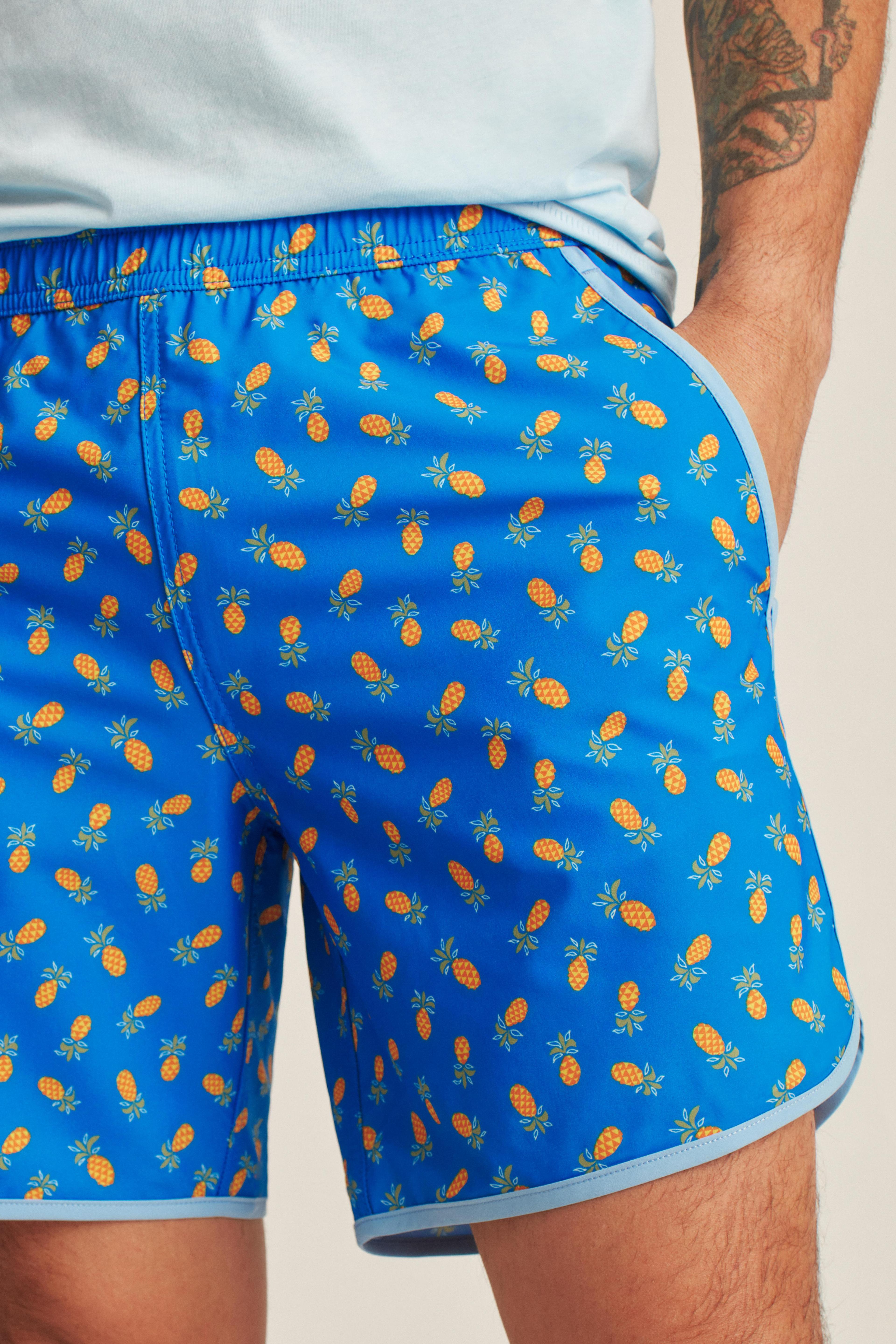 Throwback Swim Trunks Product Image