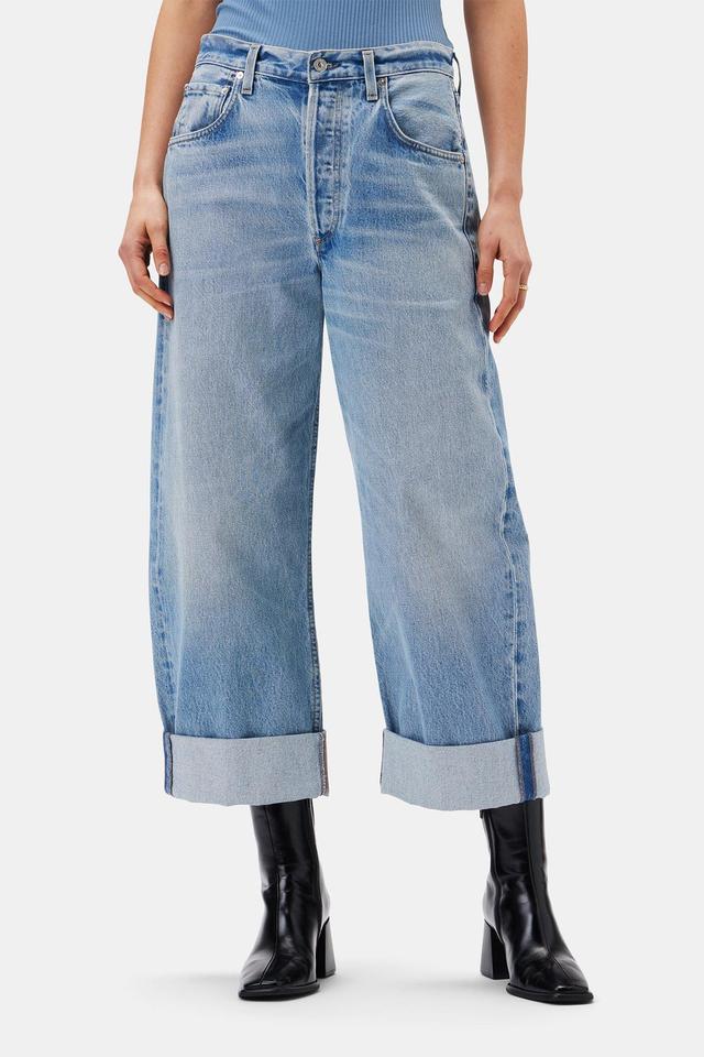 Citizens of Humanity Ayla Baggy Cuffed Crop Jean - Gemini Product Image