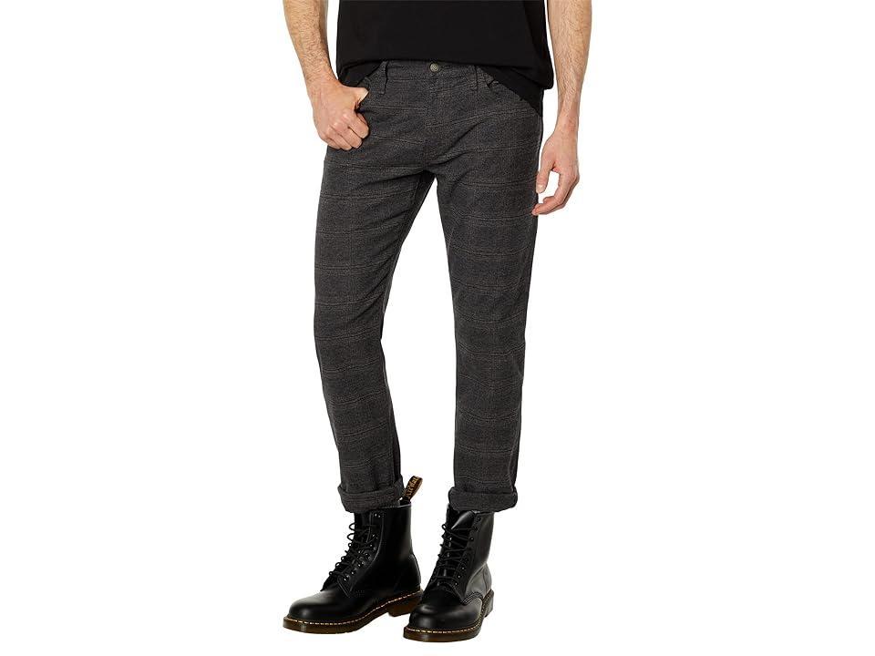 Mavi Jeans Jake Slim Leg (Grey Check Fancy) Men's Casual Pants Product Image