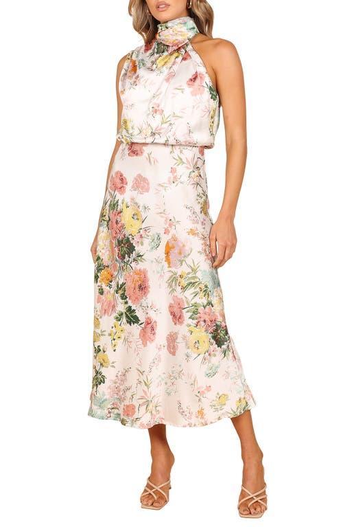 Petal and Pup Womens Anabelle Halter Neck Midi Dress Product Image