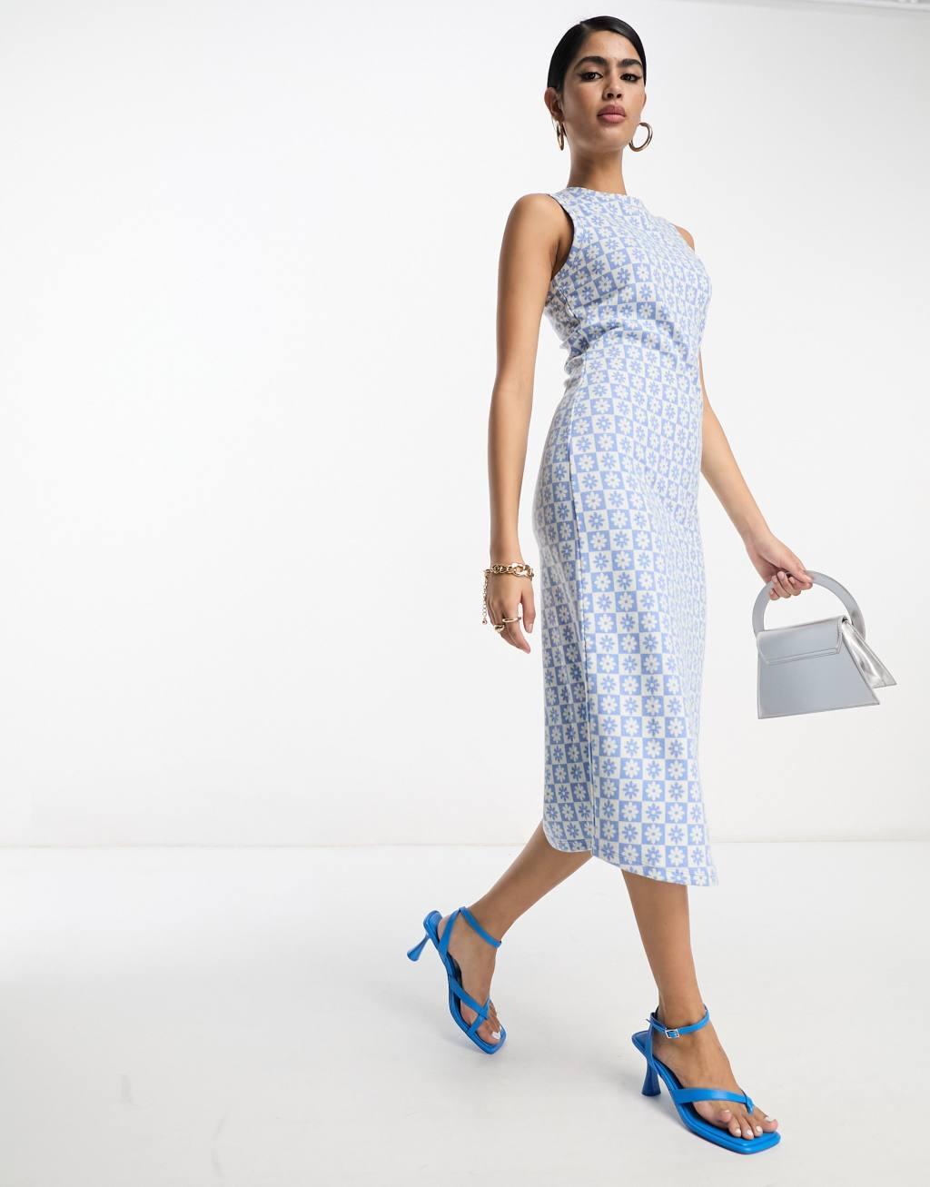 Vila sleeveless midi dress Product Image