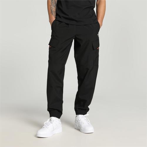 PUMA Mens PUMA Open Road Woven Cargo Pants - Mens Puma Black Product Image