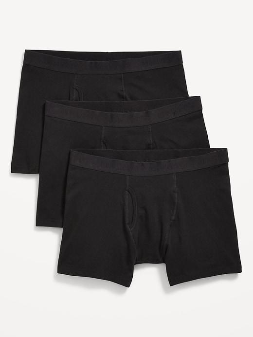 3-Pack Boxer Briefs -- 4.5-inch inseam Product Image