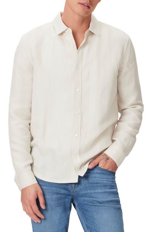 Mens Peters Pinstriped Linen Shirt Product Image