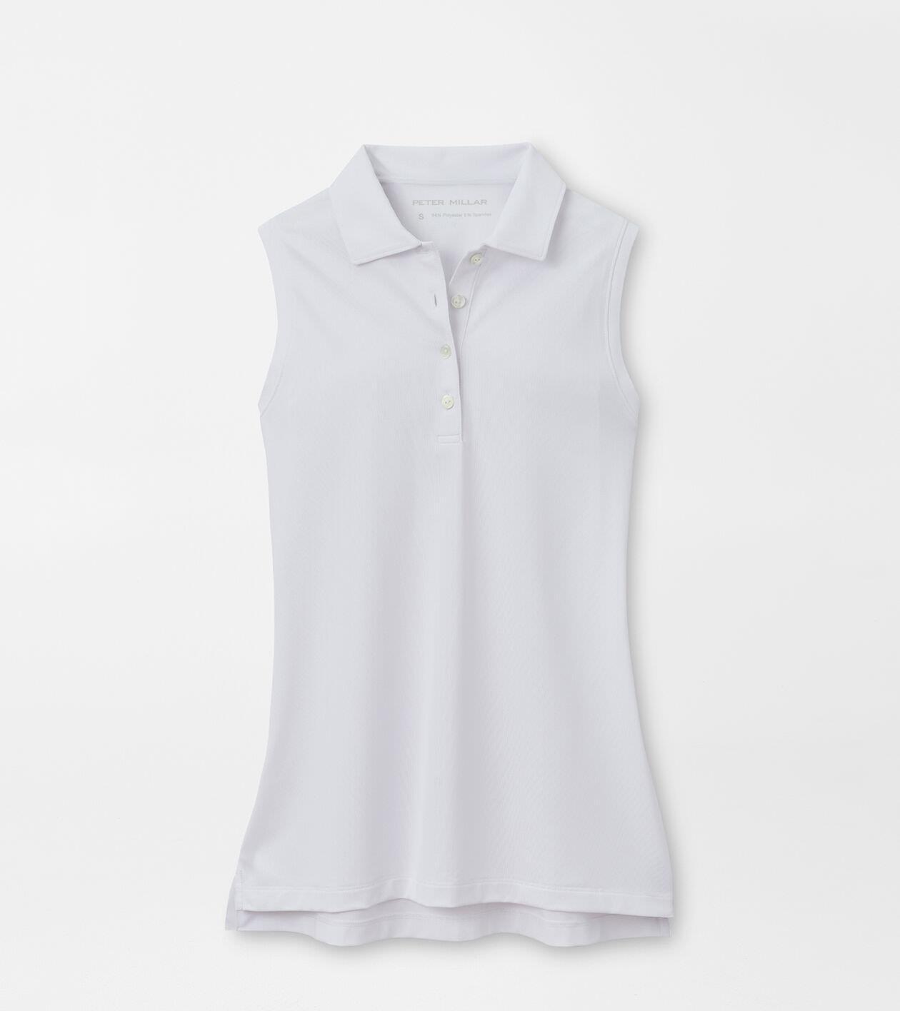 Sleeveless Banded Button Polo product image