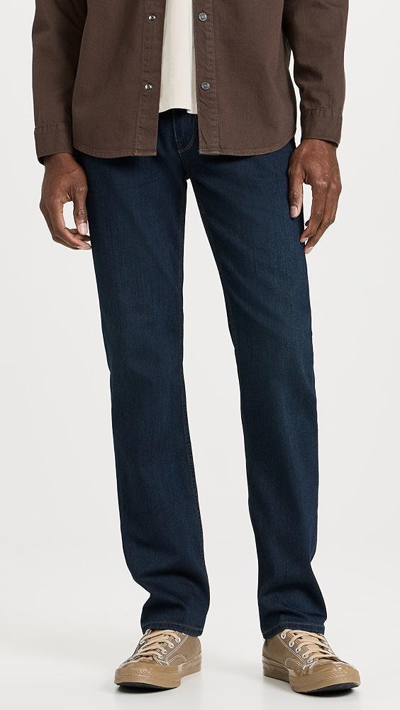 PAIGE Normandie Transcend Straight Jeans | Shopbop Product Image