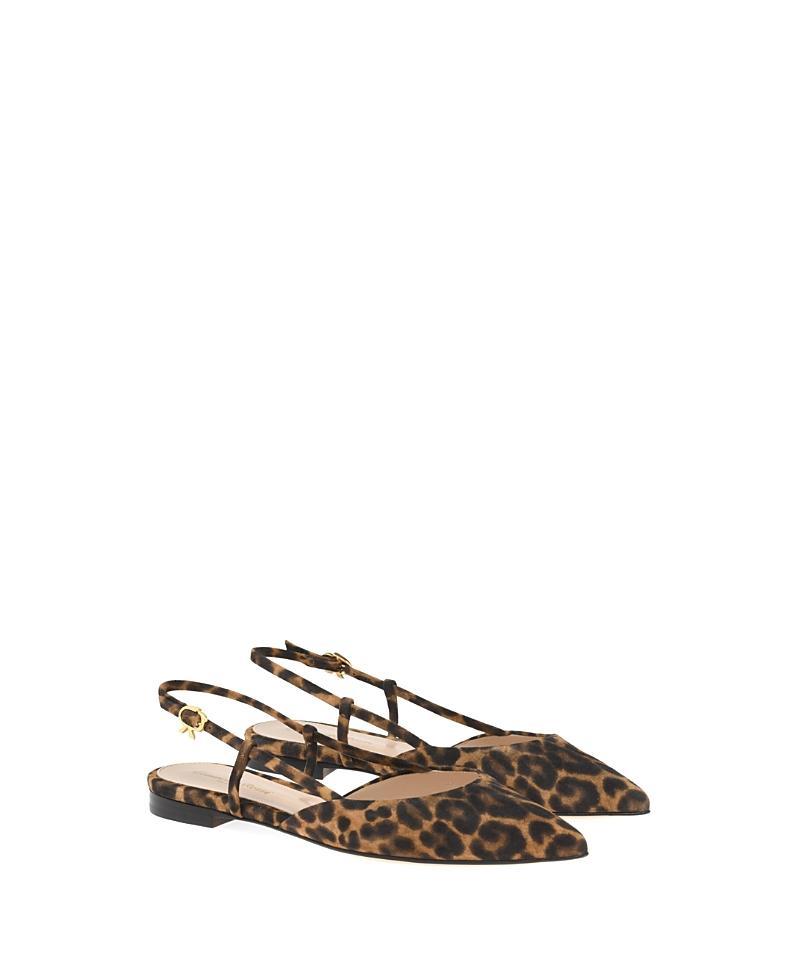 Gianvito Rossi Womens Ascent 05 Slingback Ballet Flats Product Image