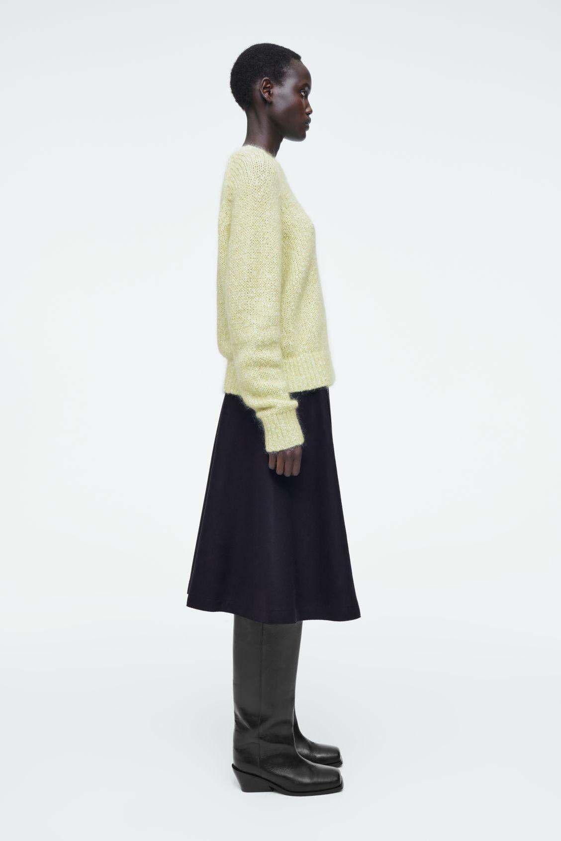 FLECKED MOHAIR-BLEND JUMPER Product Image