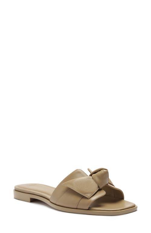 Alexandre Birman Maxi Clarita Bow Strap Slide Sandal Product Image