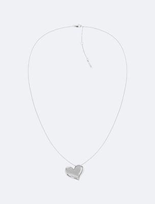 Minimal Heart Pendant Necklace Product Image