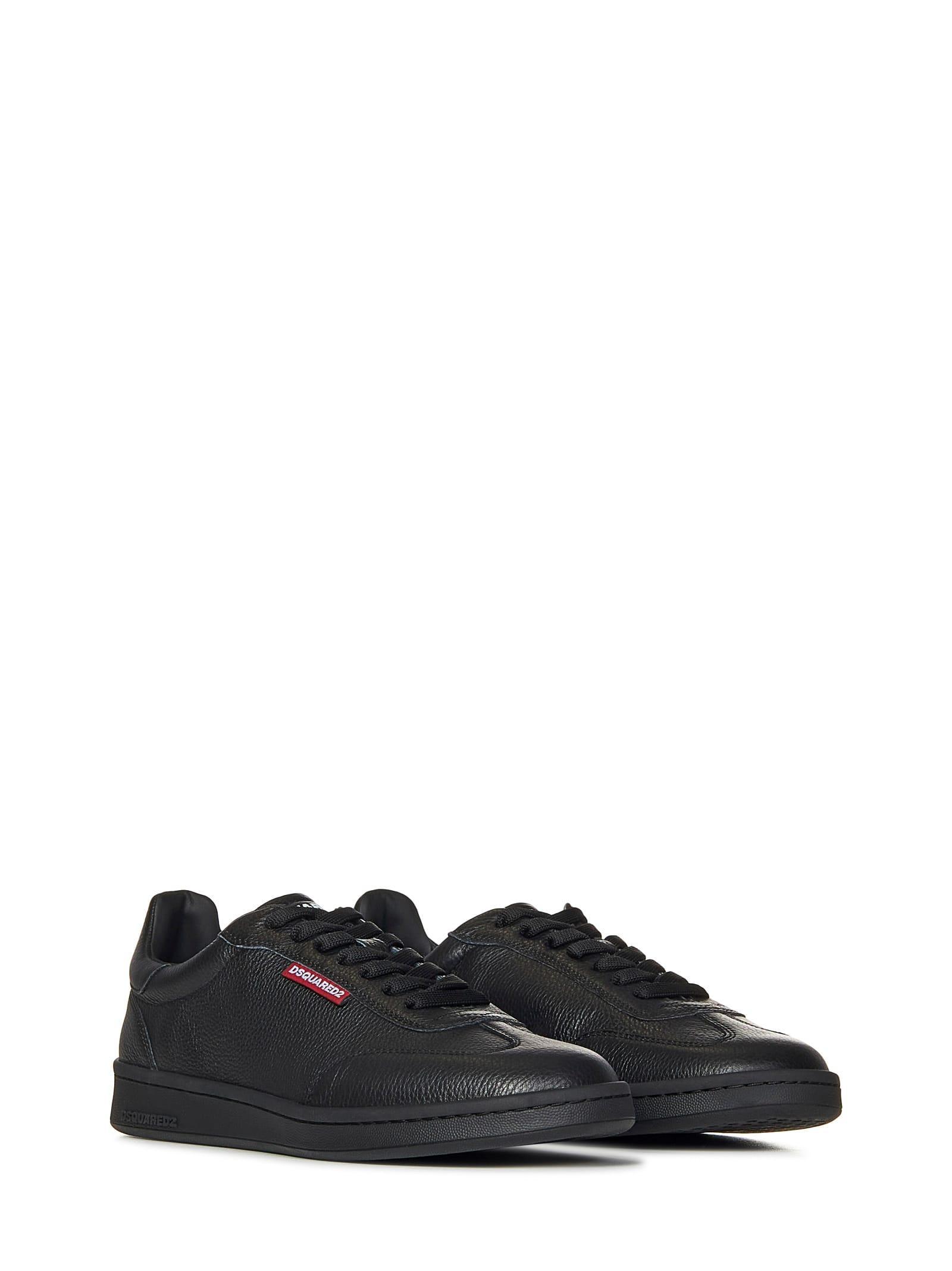 DSQUARED2 Boxer Sneakers In Black Product Image