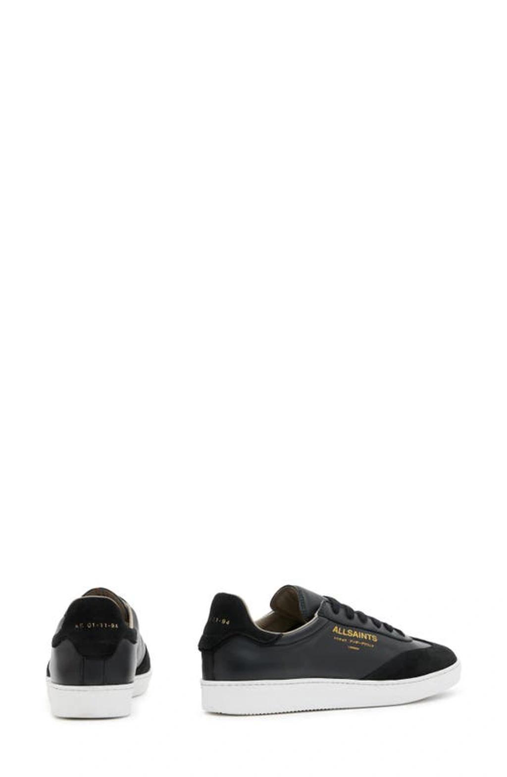 Thelma Leather Low Top Trainers In Black Product Image