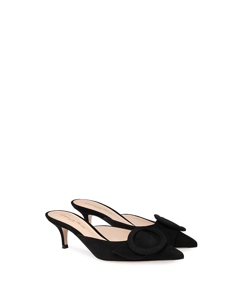 Gianvito Rossi Womens Portofino Mule 55 Pointed Toe Pumps Product Image