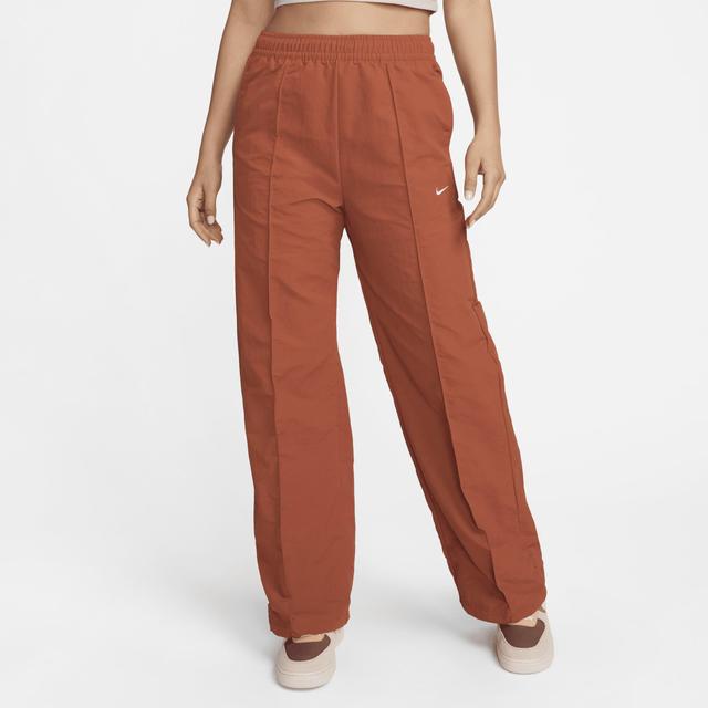 Nike Womens Nike Trend Woven Mid Rise Pants - Womens Sail/Burnt Sunrise Product Image