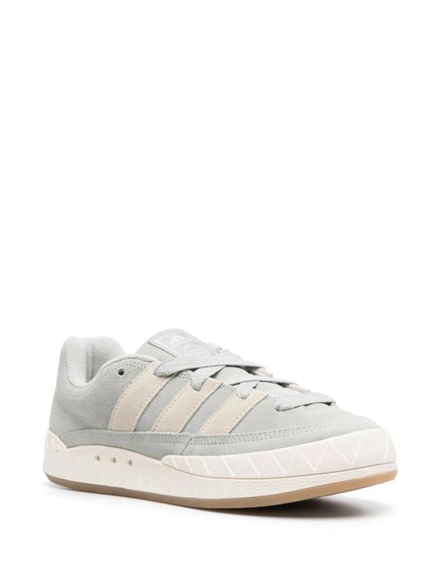 Adimatic Sneakers In Silver Pebble/white Product Image