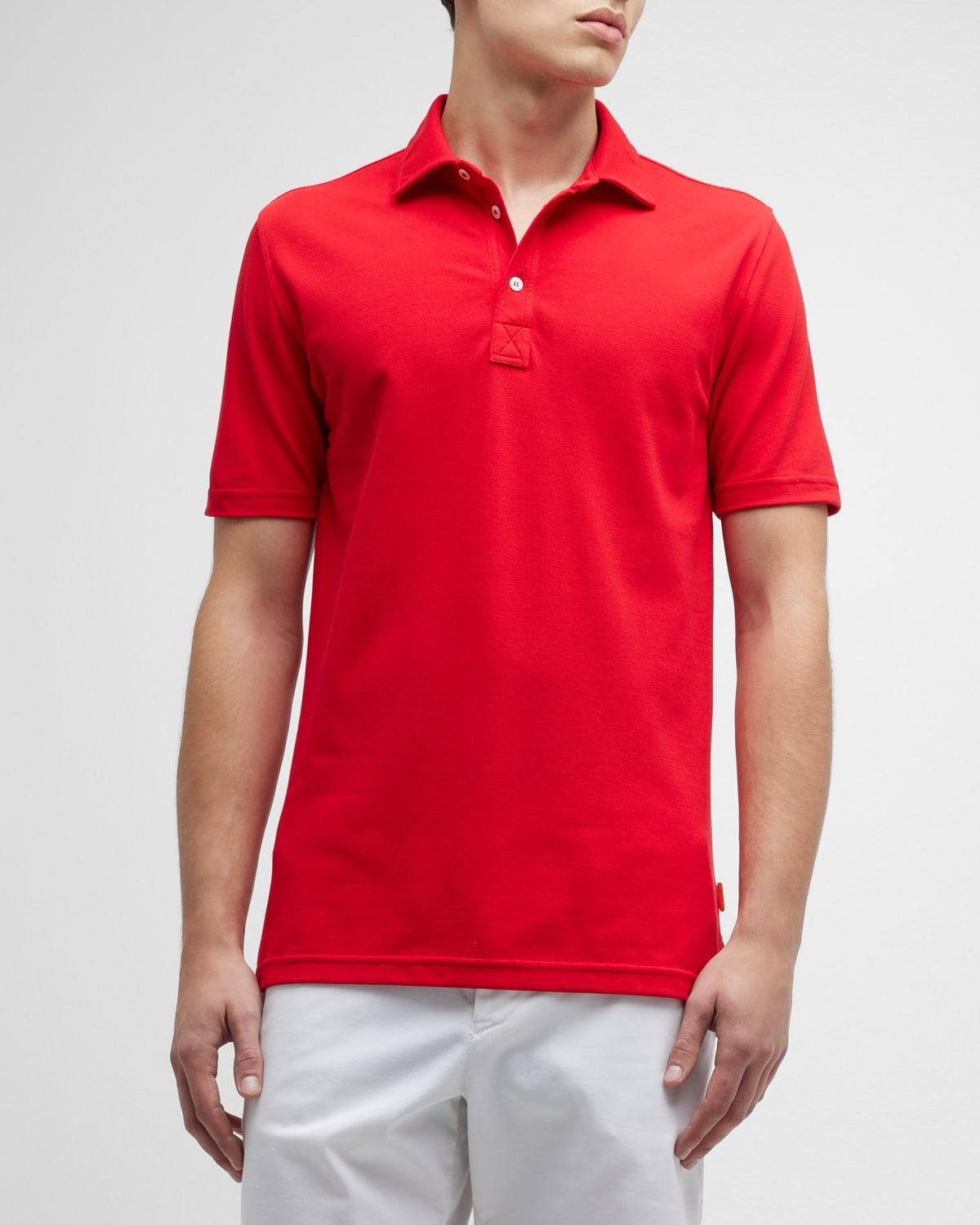 Mens Marina Polo Shirt Product Image