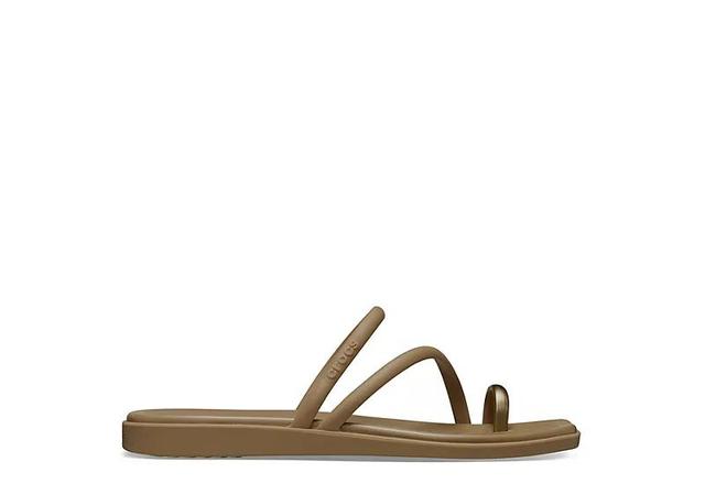 Crocs Womens Miami Metallic Toe Loop Sandal Product Image