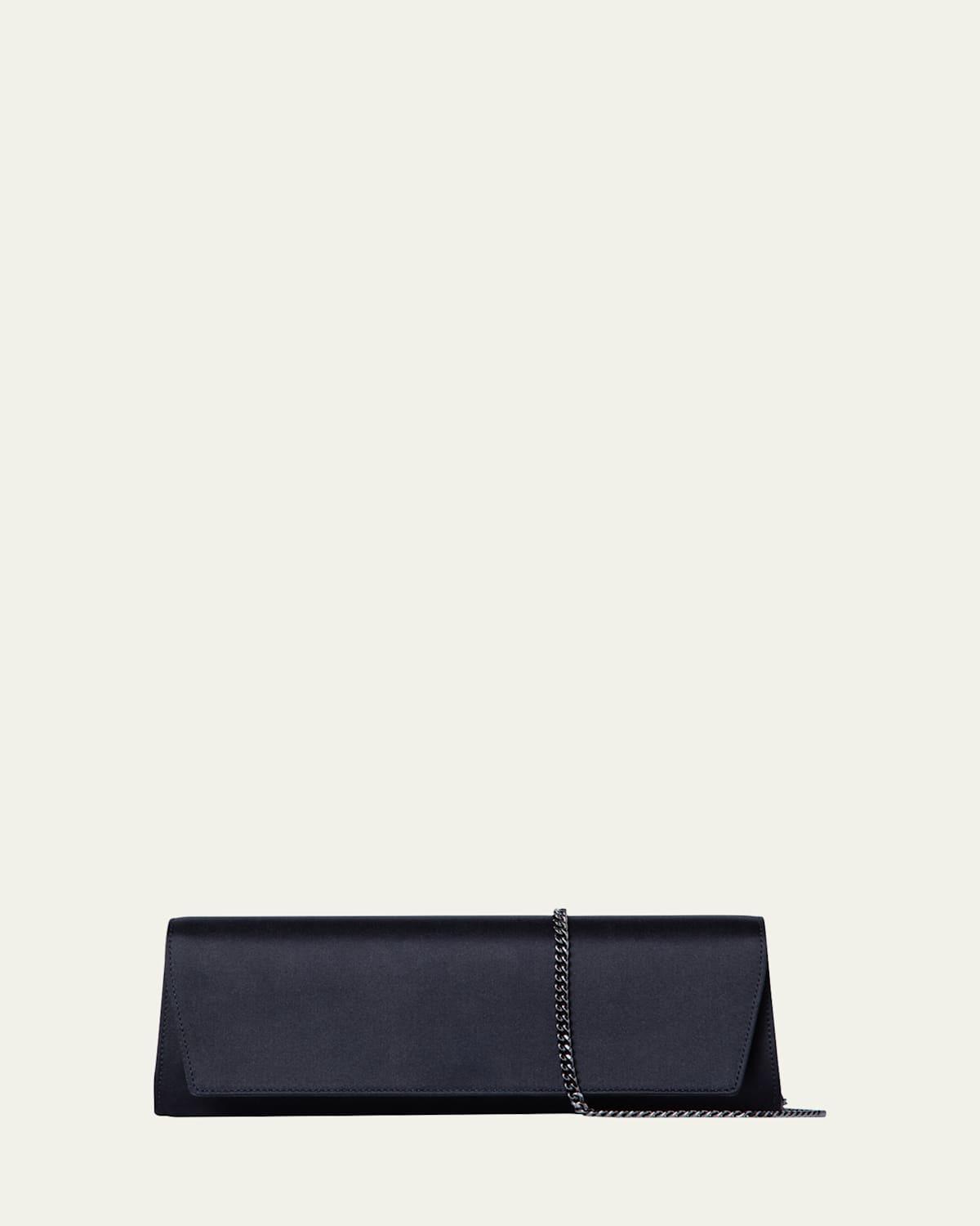 Womens Anouk Satin Clutch-On-Chain Product Image