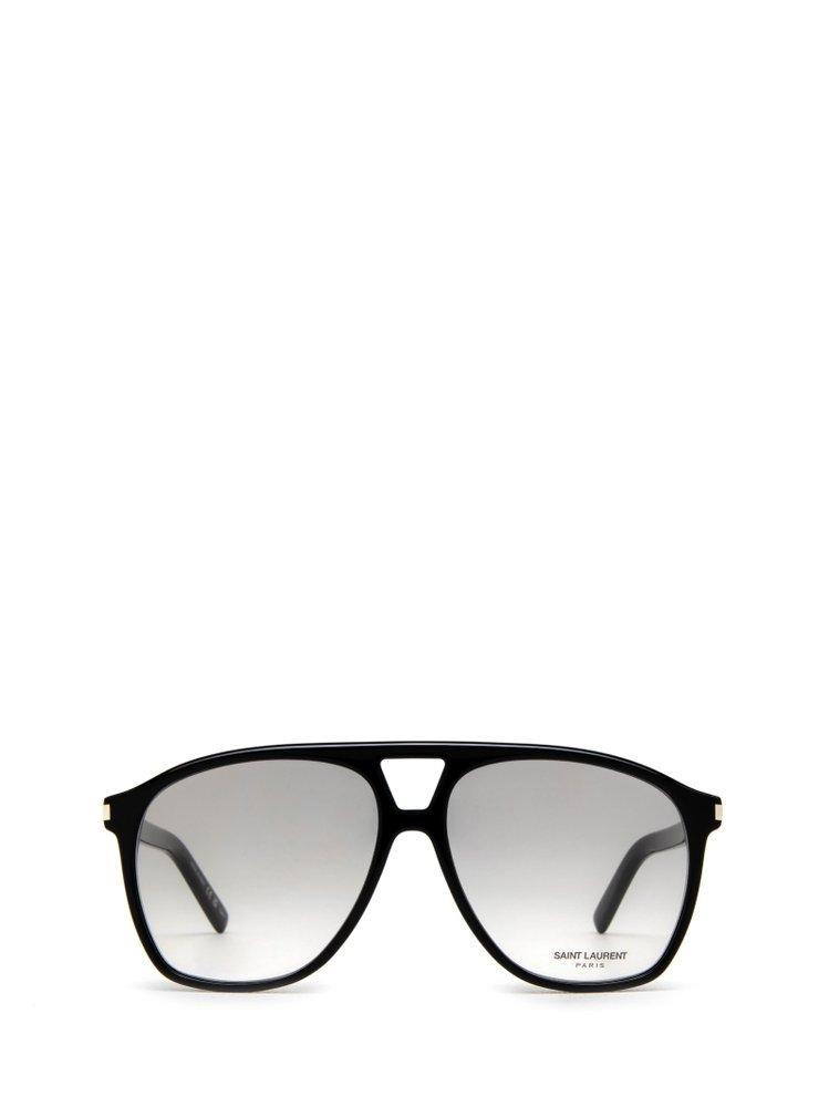 Eyewear Pilot Frame Tinted Sunglasses In Black Product Image