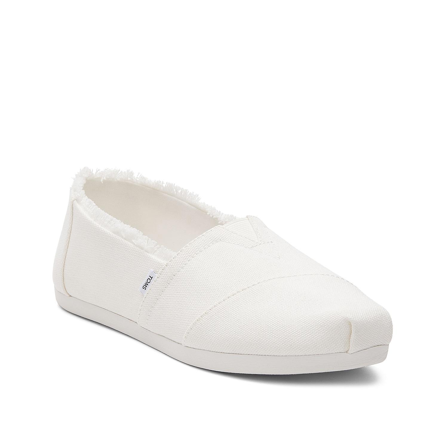 Toms Womens Alpargata Canvas Flats Product Image