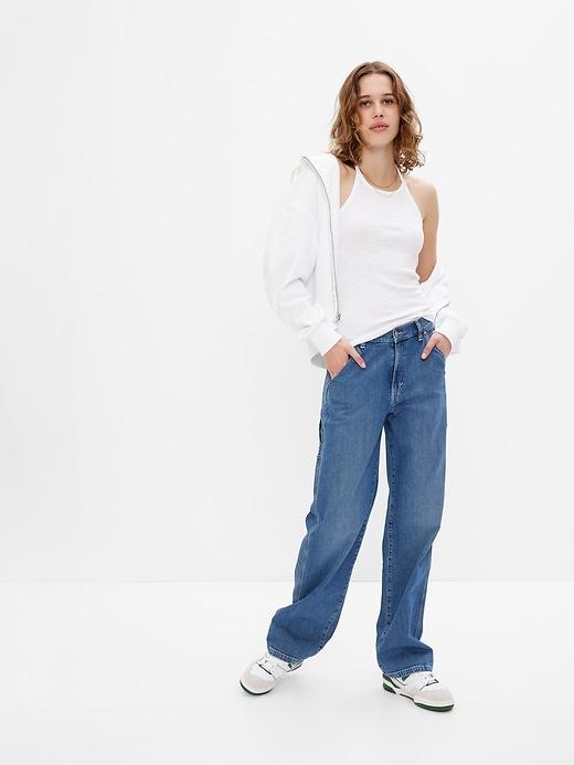 Mid Rise 90s Loose Carpenter Jeans Product Image