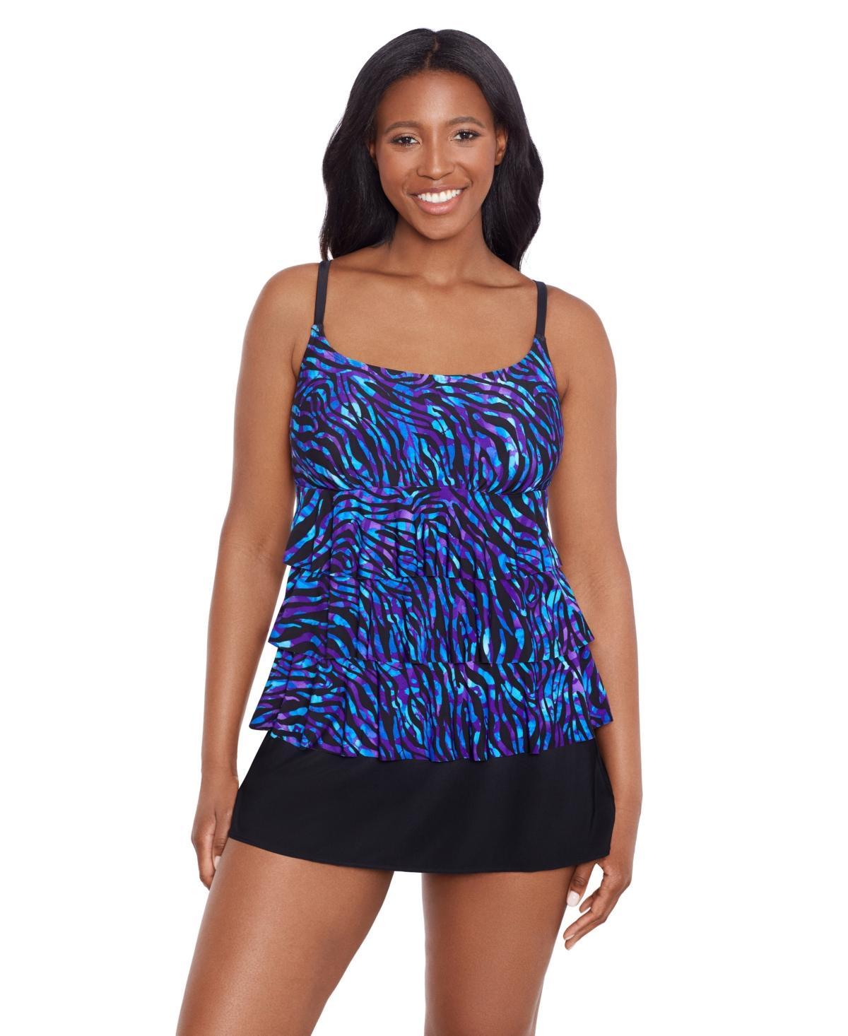 Women's Ruffle Faux Skirtini Swimsuit Product Image