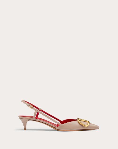 VLOGO SIGNATURE CALFSKIN SLINGBACK PUMP 40MM / 1.6 IN. Product Image