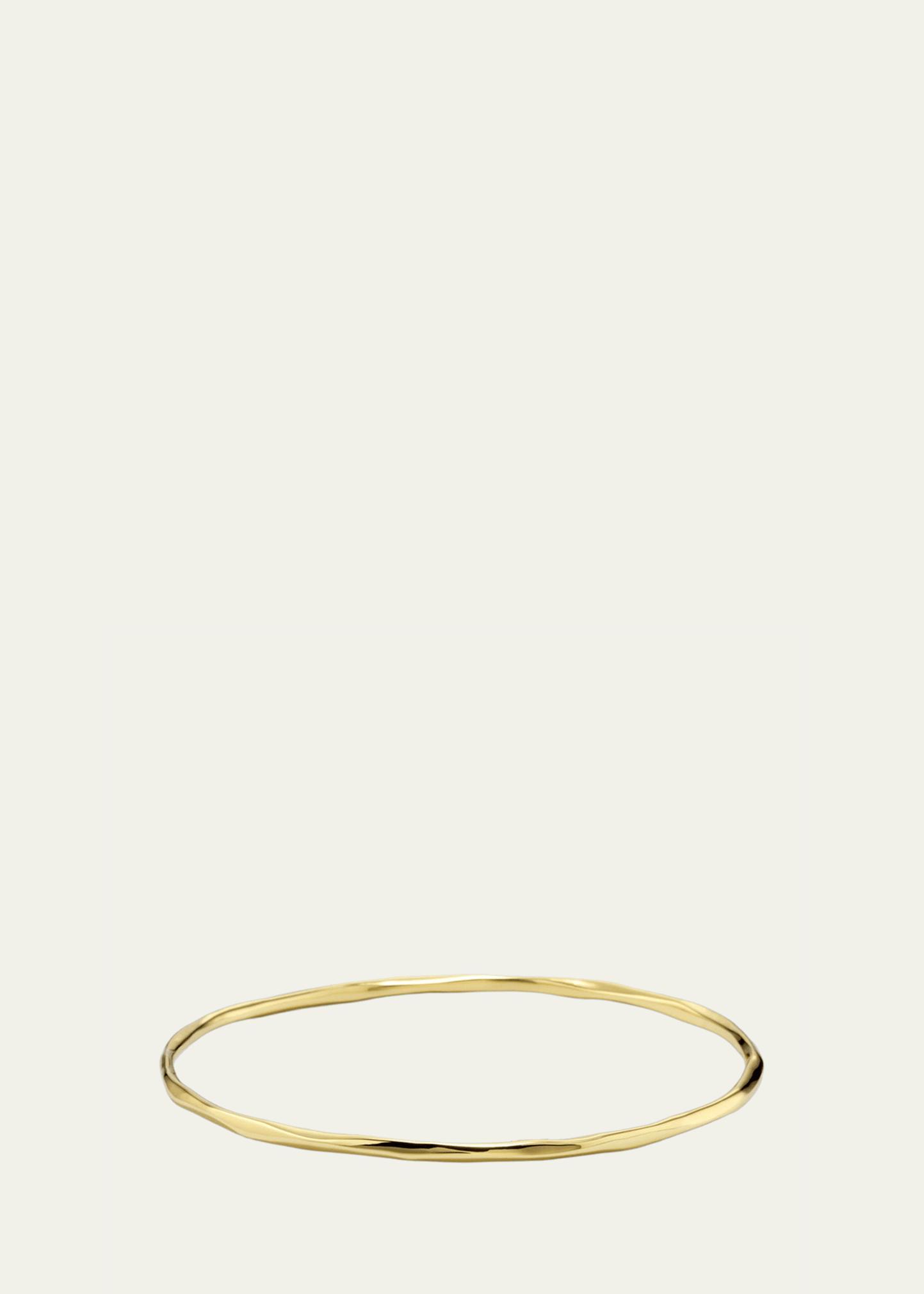 Womens Classico Squiggle 18K Yellow Gold Bangle Product Image