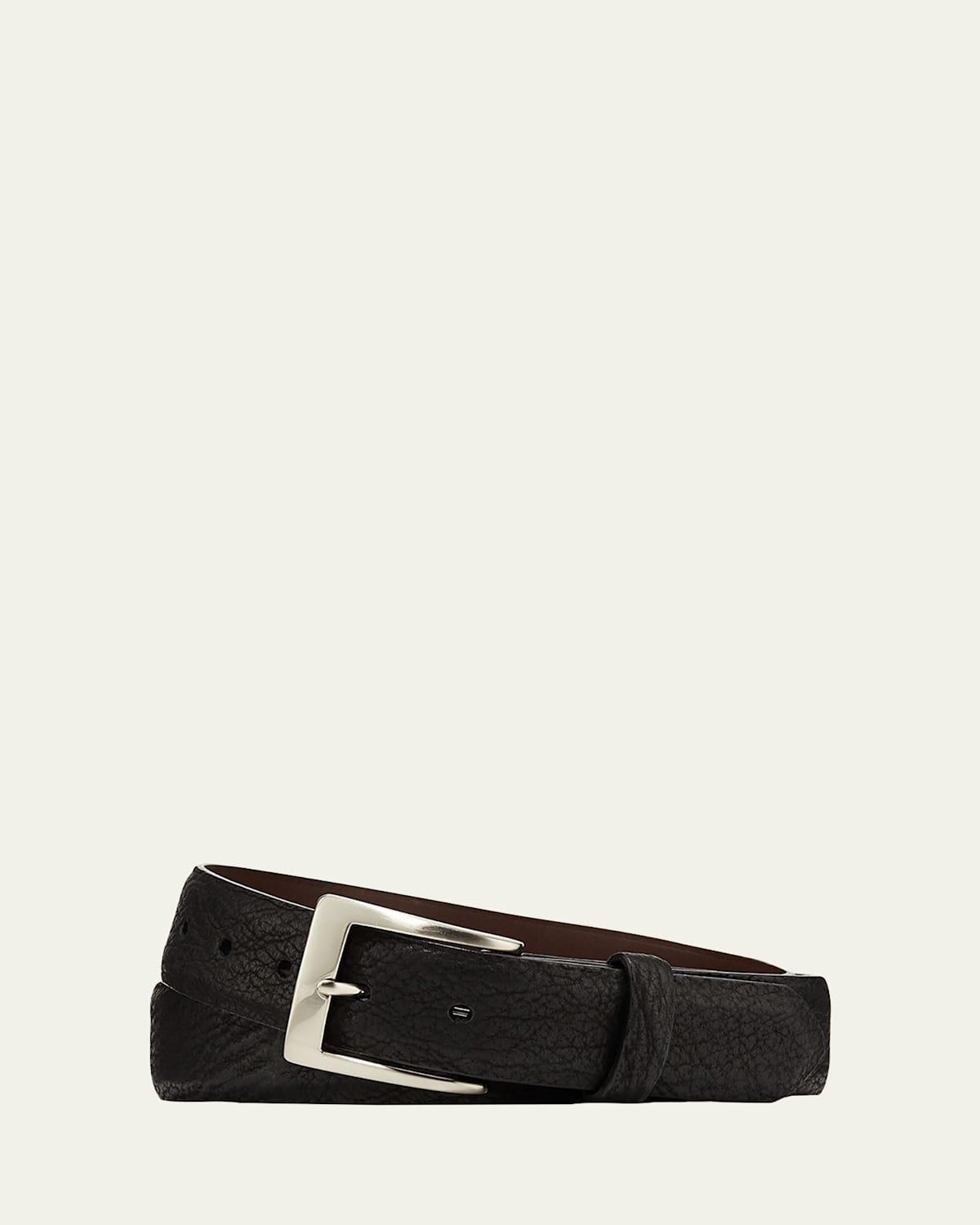 Mens Sport Stretch Belt with Crocodile-Trim Product Image