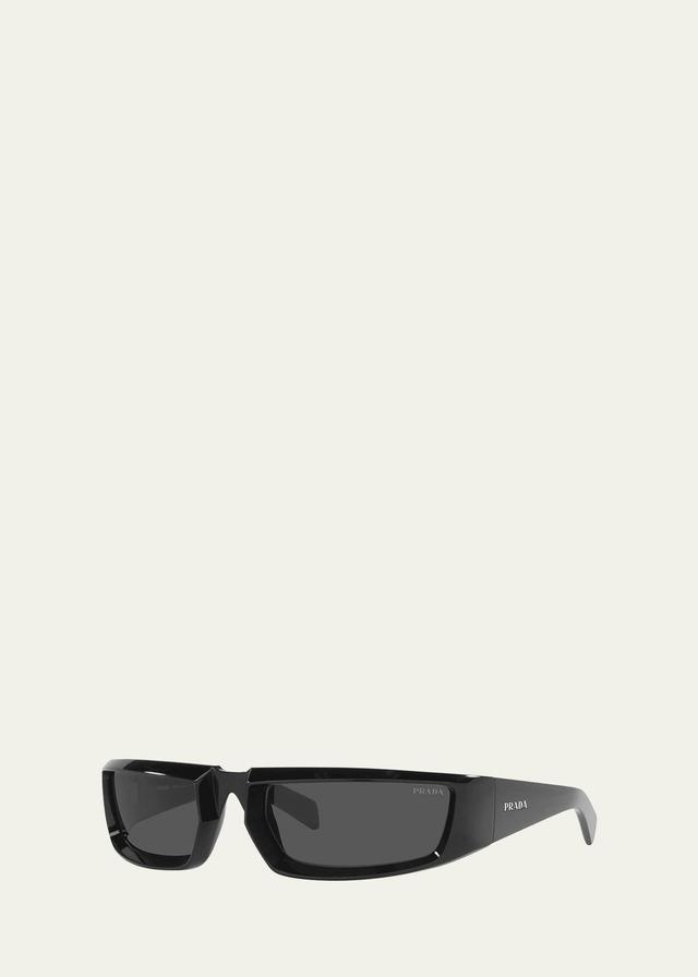 Prada Women's Pr 29Ys Runway Sunglasses, Grey, Medium Product Image