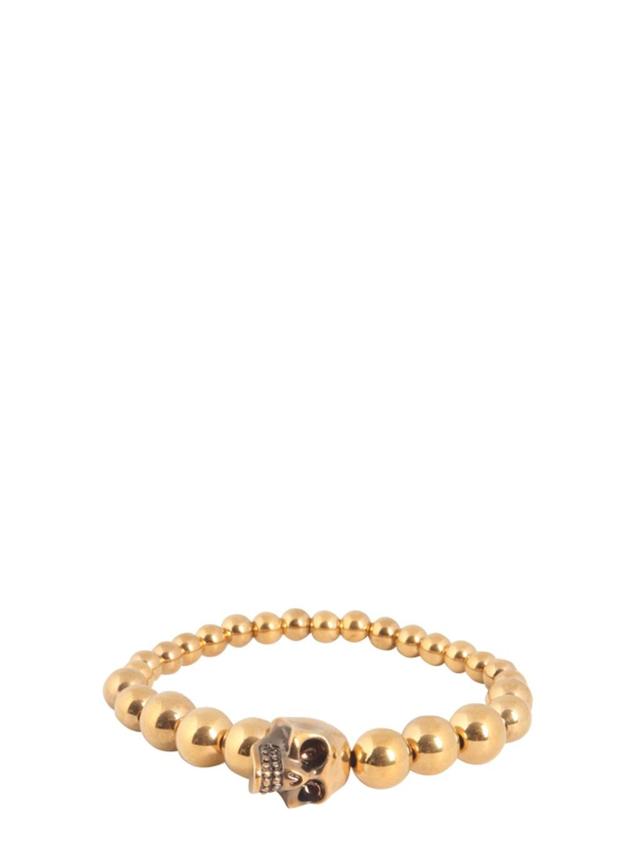 Skull Bracelet In Gold Product Image