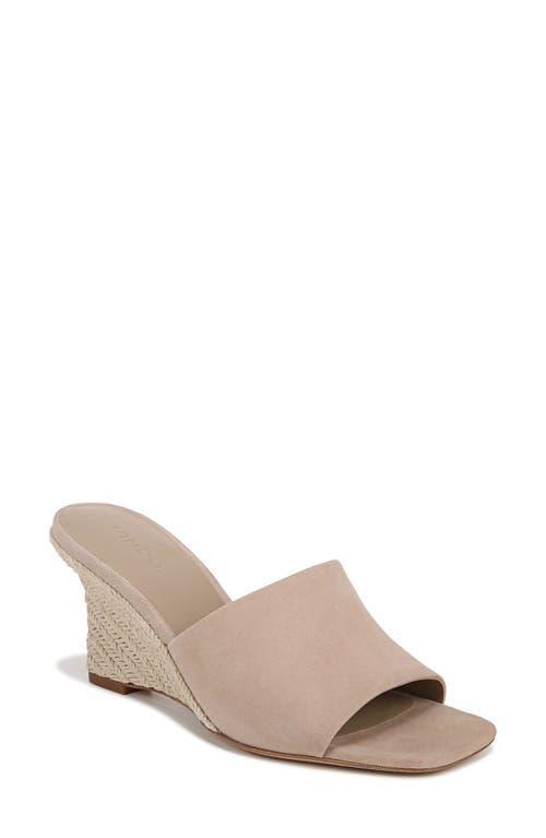 Pia Suede Wedge Espadrille Sandals Product Image