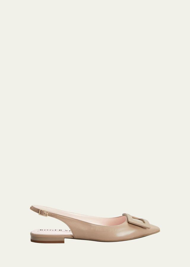 Roger Vivier Gommettime Pointed Toe Slingback Flat Product Image