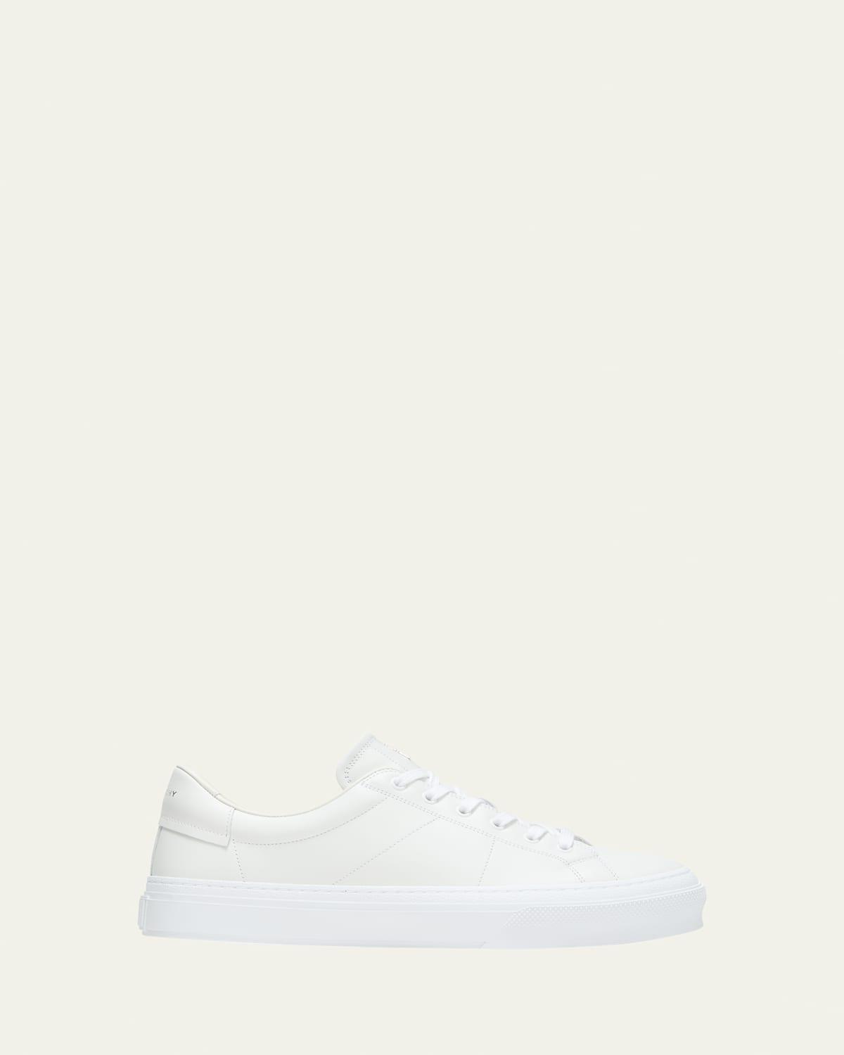 Givenchy City Court Sneaker in White & Black - White. Size 41 (also in 40, 42, 43). Product Image