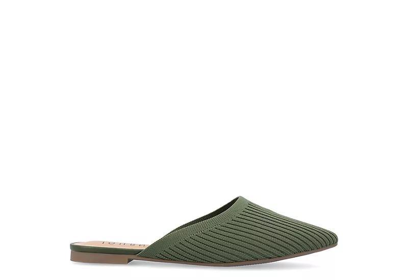 Journee Collection Aniee Womens Mules Green Product Image