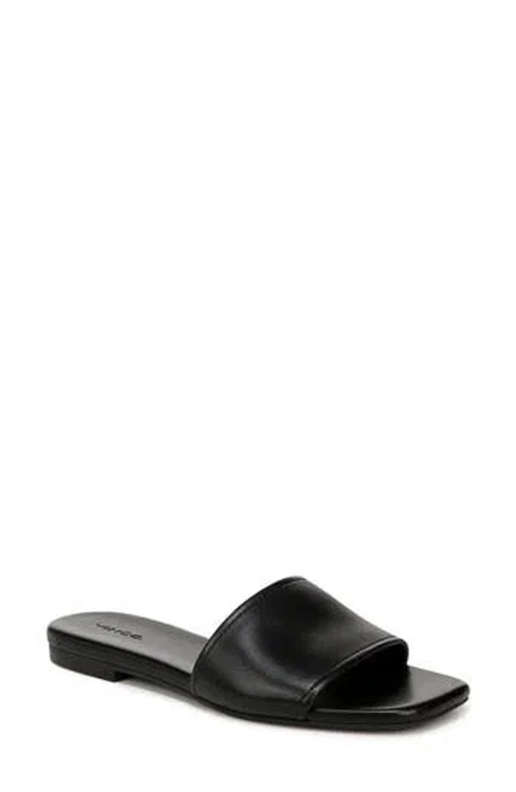 Debra Slide Sandal In Black Product Image