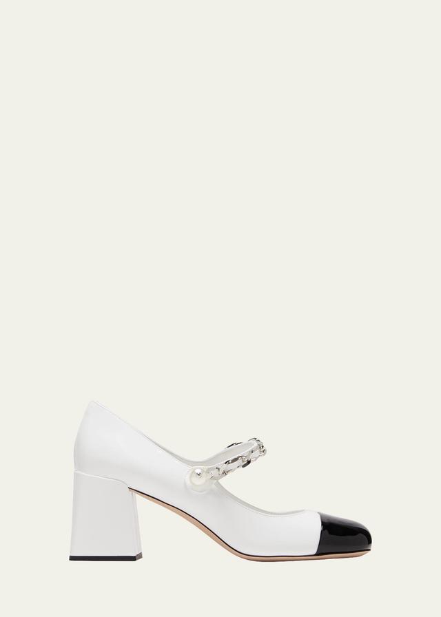 Cap Toe May Jane Pumps Product Image