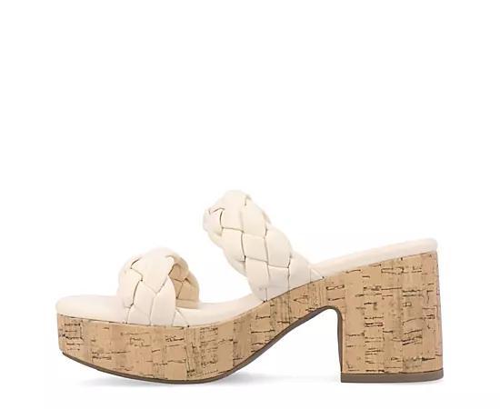 Journee Collection Womens Kyaa Wedge Sandal Product Image