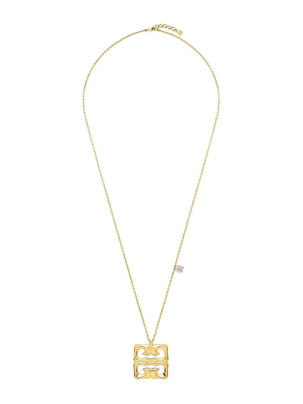 Womens 4G Liquid Necklace in Metal Product Image