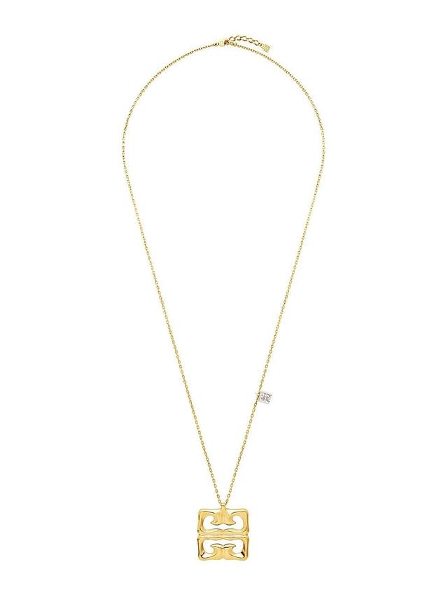 Womens 4G Liquid Necklace in Metal Product Image