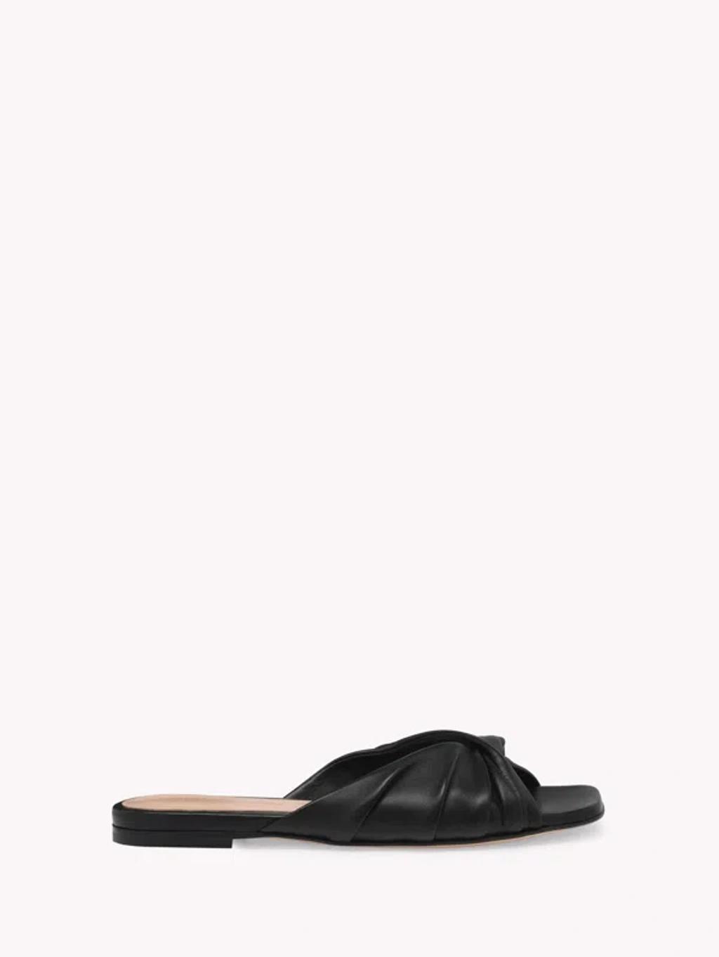 GIANVITO ROSSI Selene In Black Leather product image