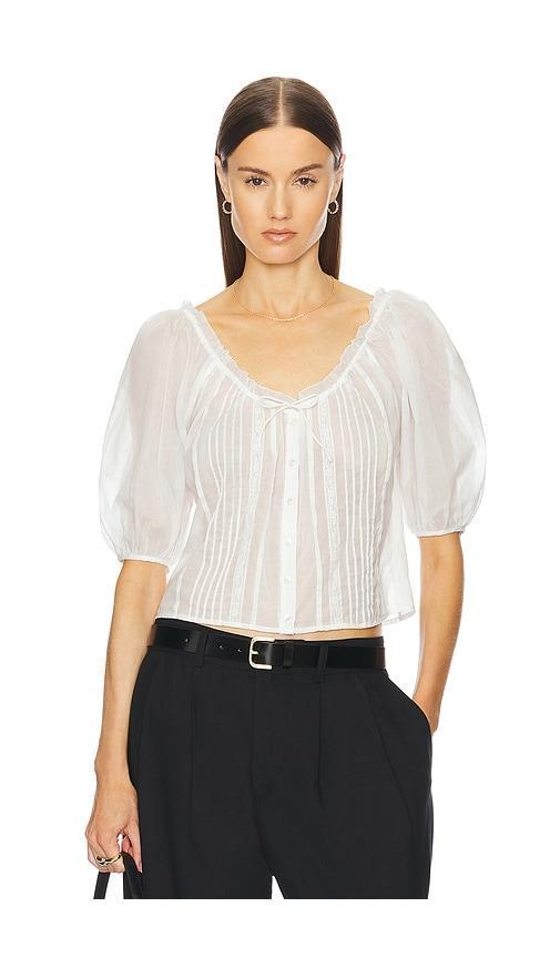 Voile Peasant Blouse Product Image