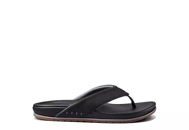 Mens Reef Cushion Bonzer Sandal - Black / Gum Product Image